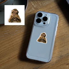 3D наклейка  "Monkey Love"
