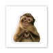 3D наклейка "Monkey Love"