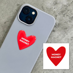 Объемная наклейки "Cash magnet"