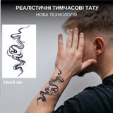 Временные мужские татуировки: стильное решение без обязательств