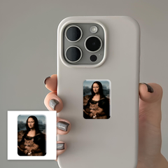 3D наклейка "Mona Kitty"