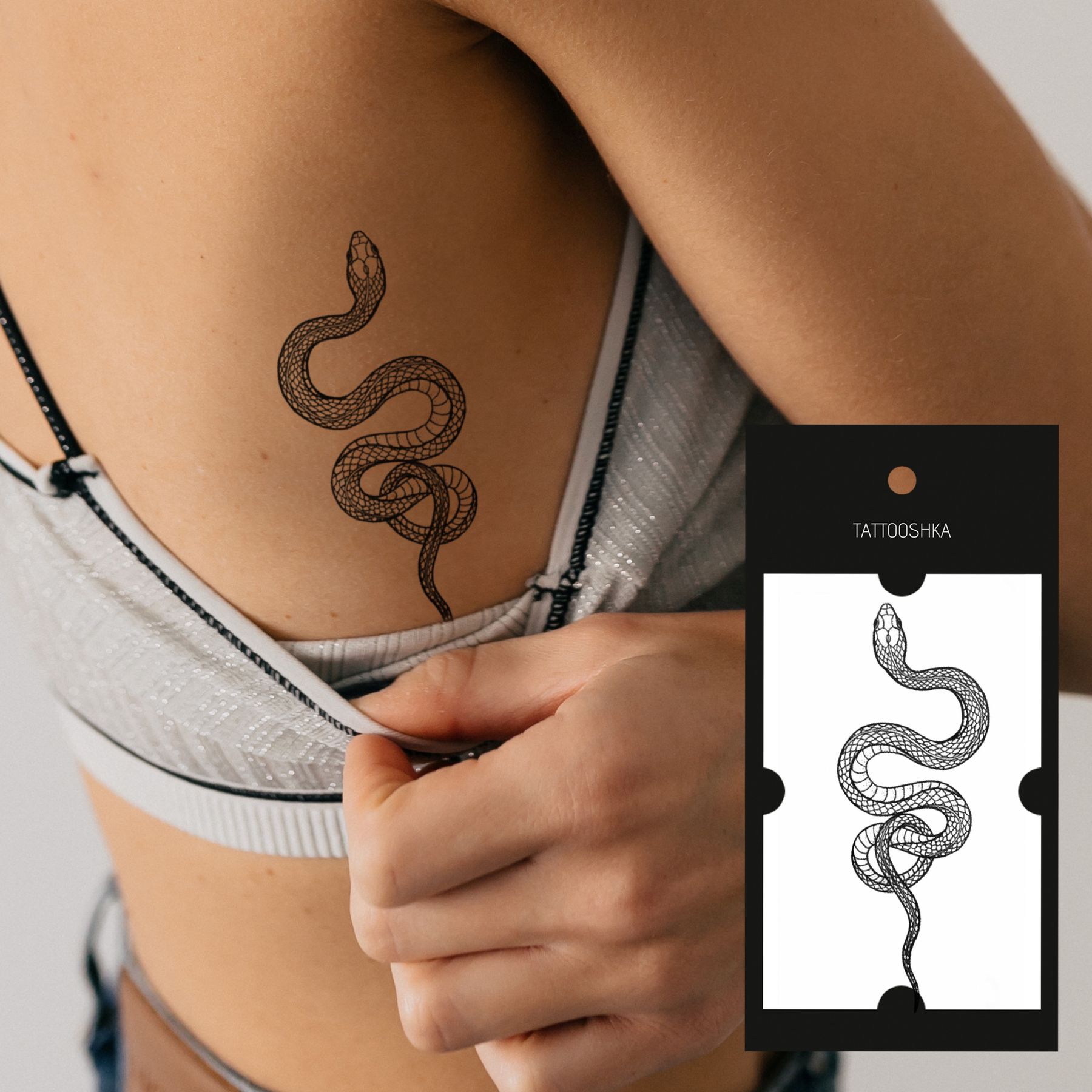 Татуировки змеи эскизы