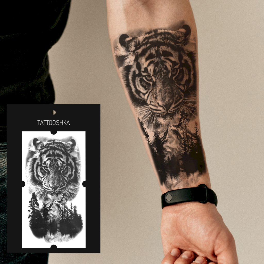 Татуировки тигр: значение и 120 фото и эскизов