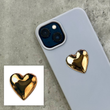 Объемные наклейки "Golden Heart"