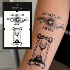 Тимчасове Тату "Memento Mori"