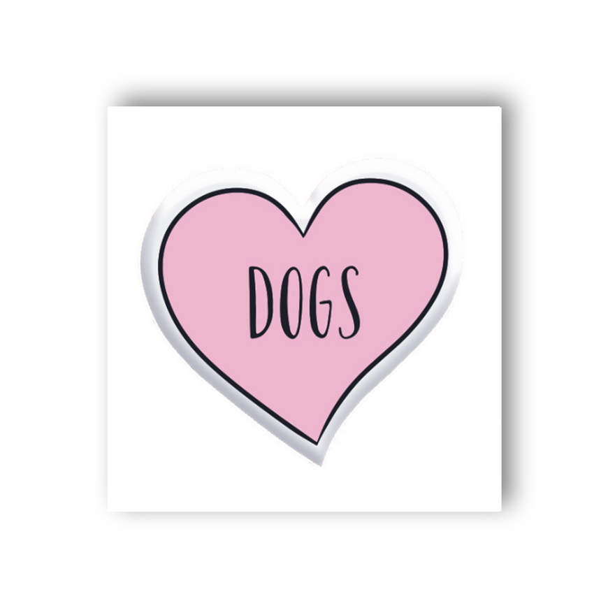 Временное 3D-стикеры "Dogs"