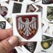 ОПТ Смоляні 3D стікери з шевроном 7&times;7 см від 10 шт