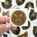 ОПТ Смоляні 3D стікери з шевроном 7&times;7 см від 10 шт