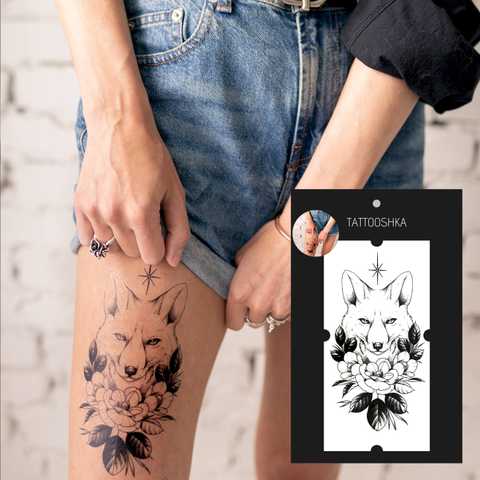 Татуировки на запястье с образом лисы: вдохновение и идеи (ФОТО)