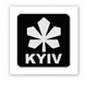 3D-стікер "KYIV" black