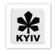 3D-стікер "KYIV" white
