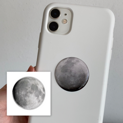 Временное 3D-стикер "Луна"